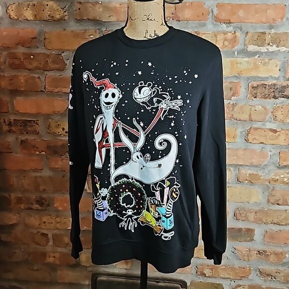 Hot Topic Disney's Nightmare Before Christmas Sweatshirt size Small - Picture 2 of 12
